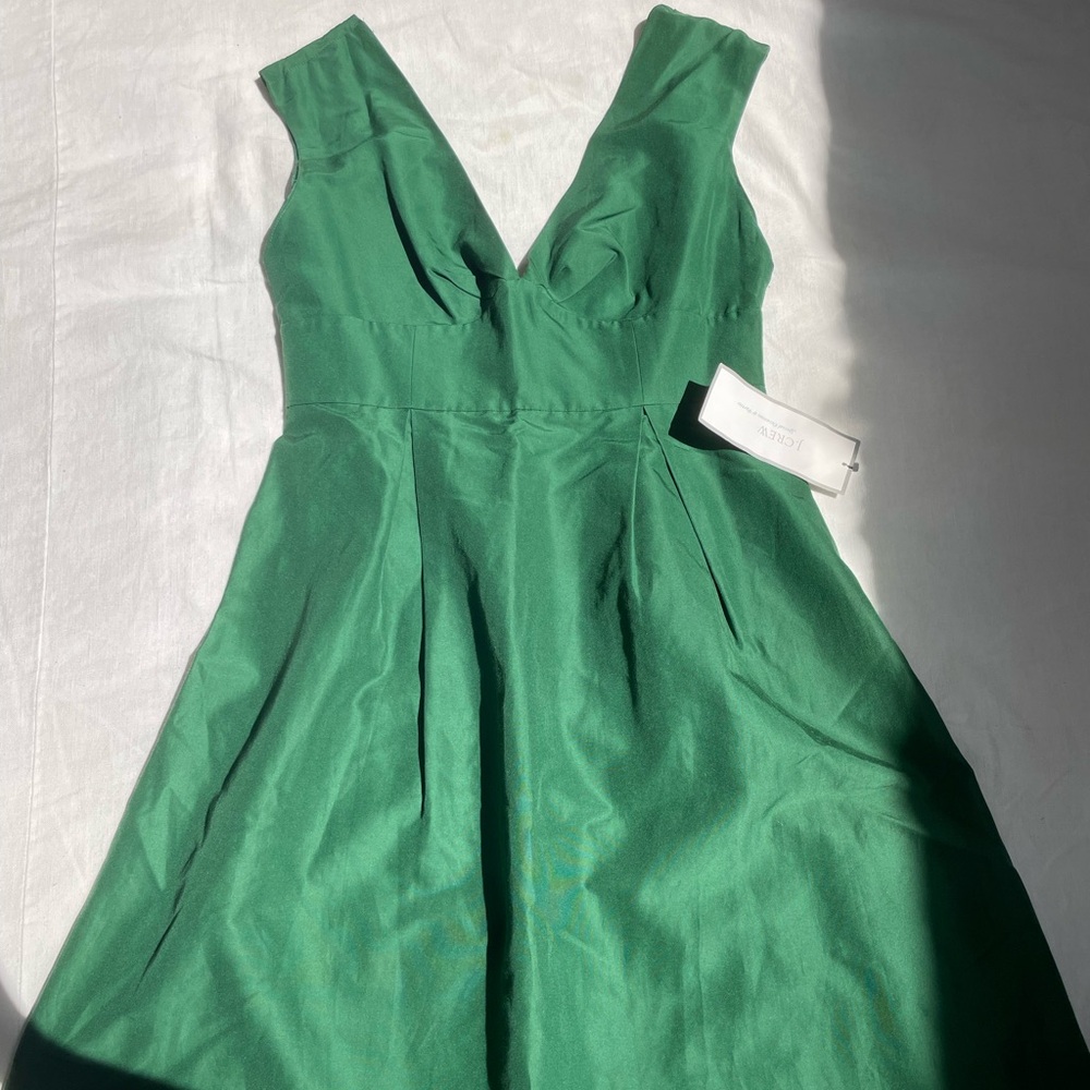 J.Crew Special Occasion green dress
